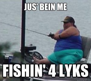 haha fishing